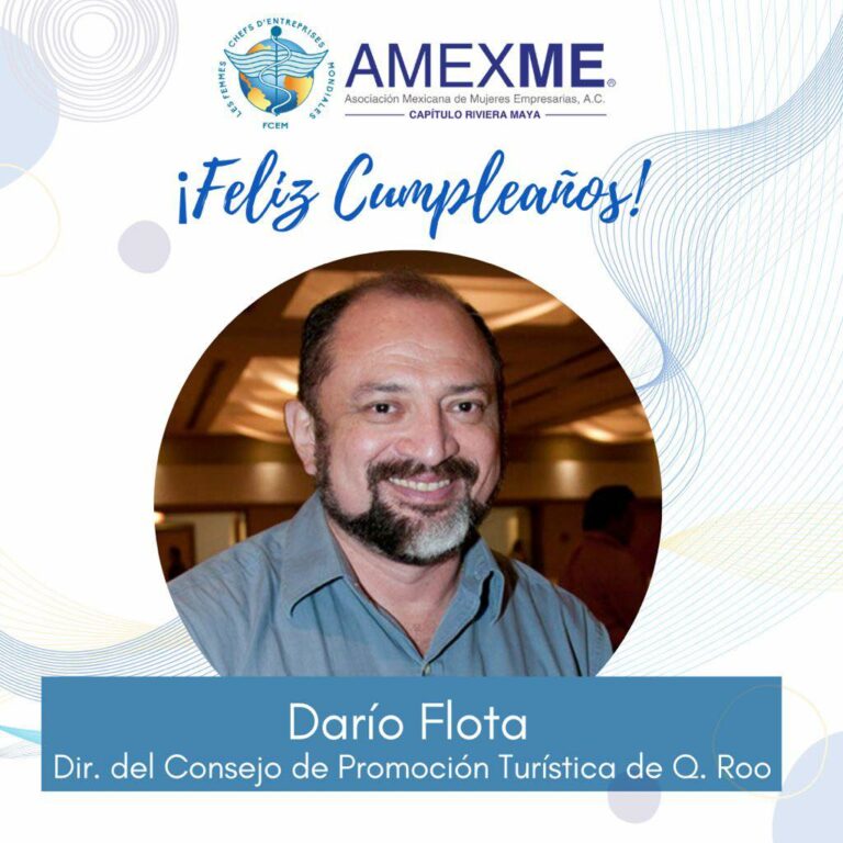 ¡Muchas felicidades a Darío Flota Ocampo por su cumpleaños!